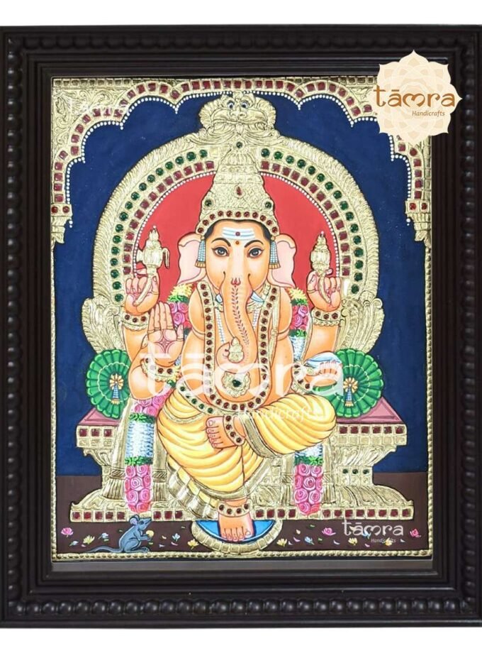 Tanjore Painting - Ganesha
