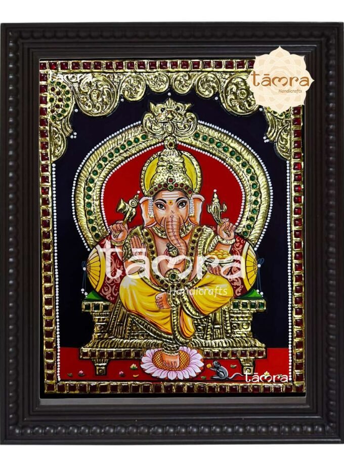 Tanjore Painting - Ganesha