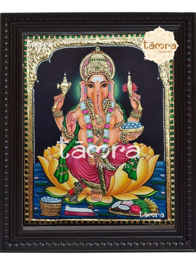 Tanjore Painting - Ganapathi