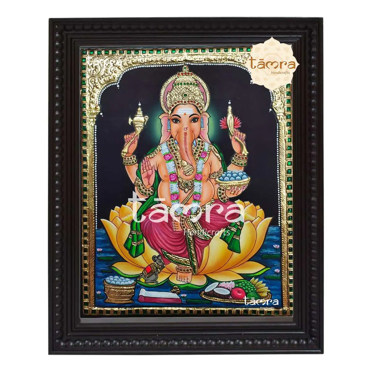Tanjore Painting - Ganapathi