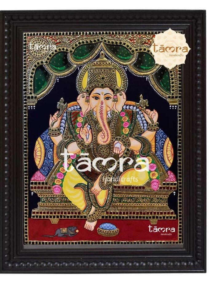 Tanjore Painting - Ganapathi