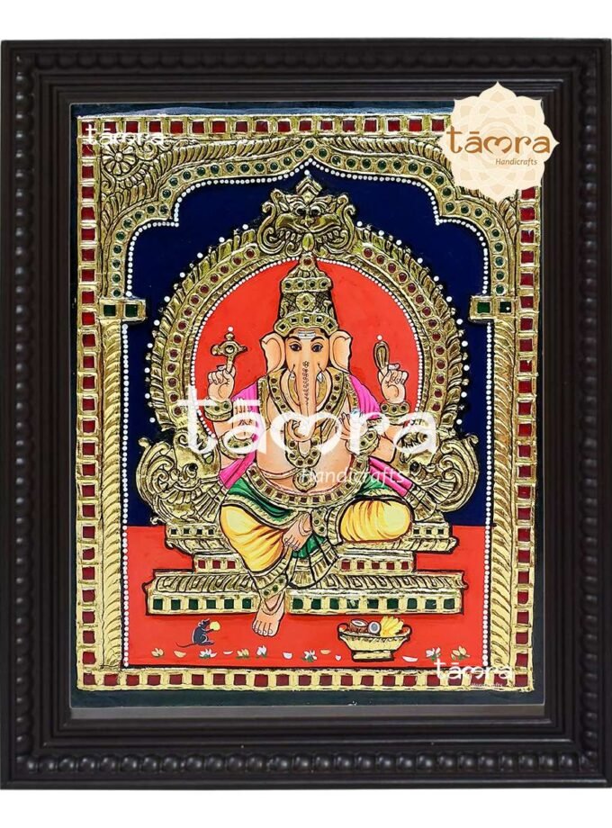Tanjore Painting - Ganesha