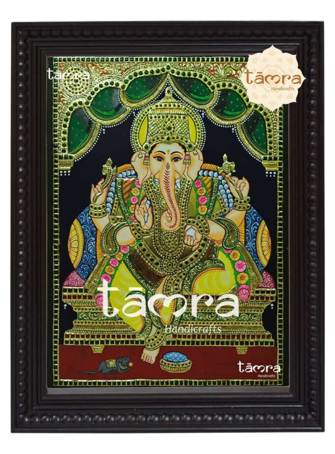Tanjore Painting - Ganesha