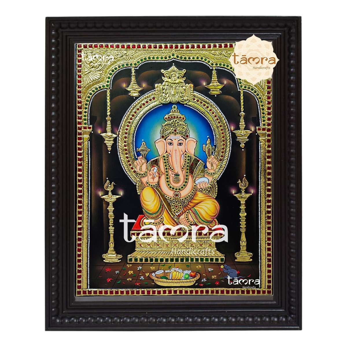 Tanjore Painting - Ganesha