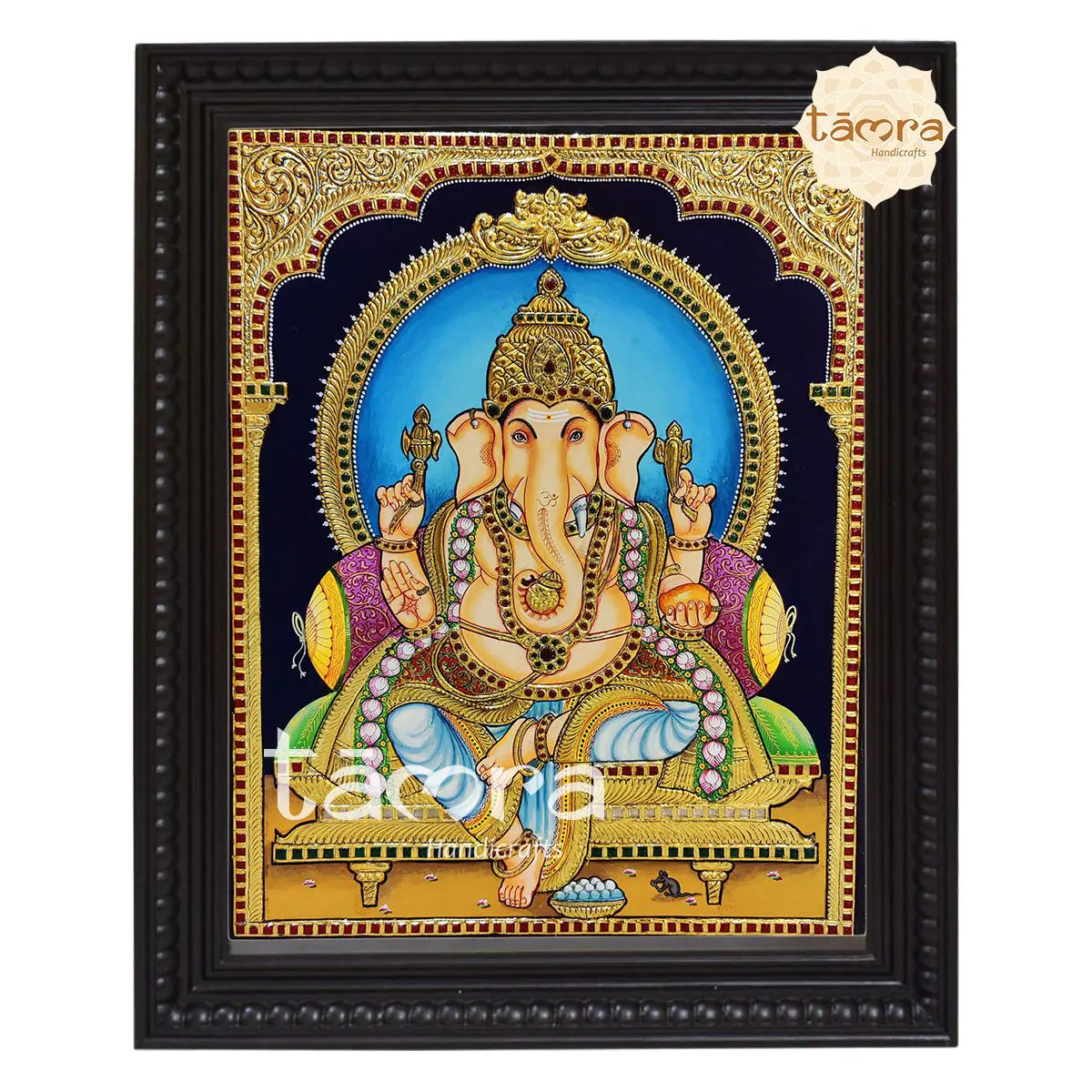 Tanjore Painting - Ganesha