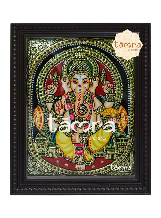 Tanjore Painting - Ganapathi
