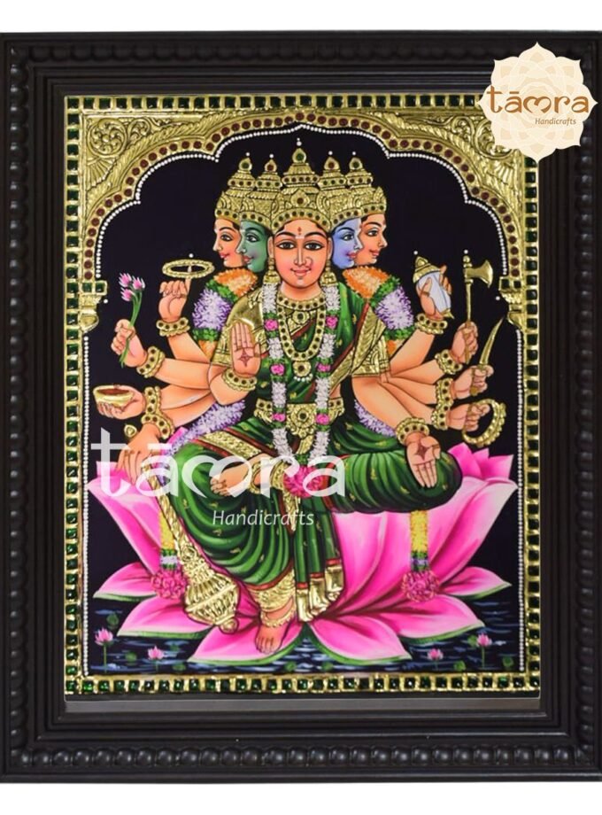 Tanjore Painting - Gayatri Devi