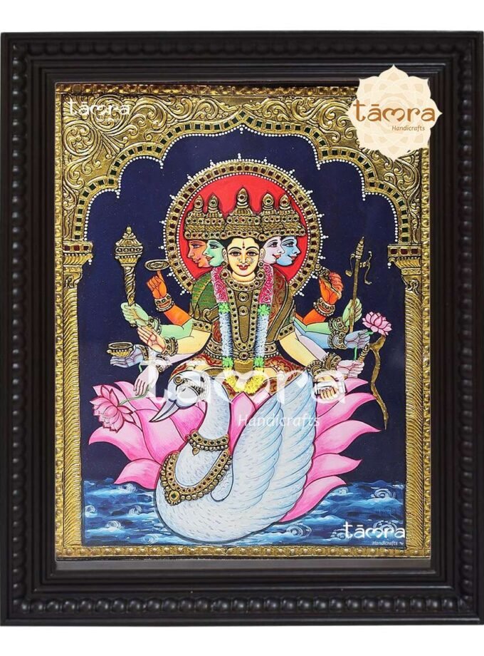 Tanjore Painting - Gayatri Devi