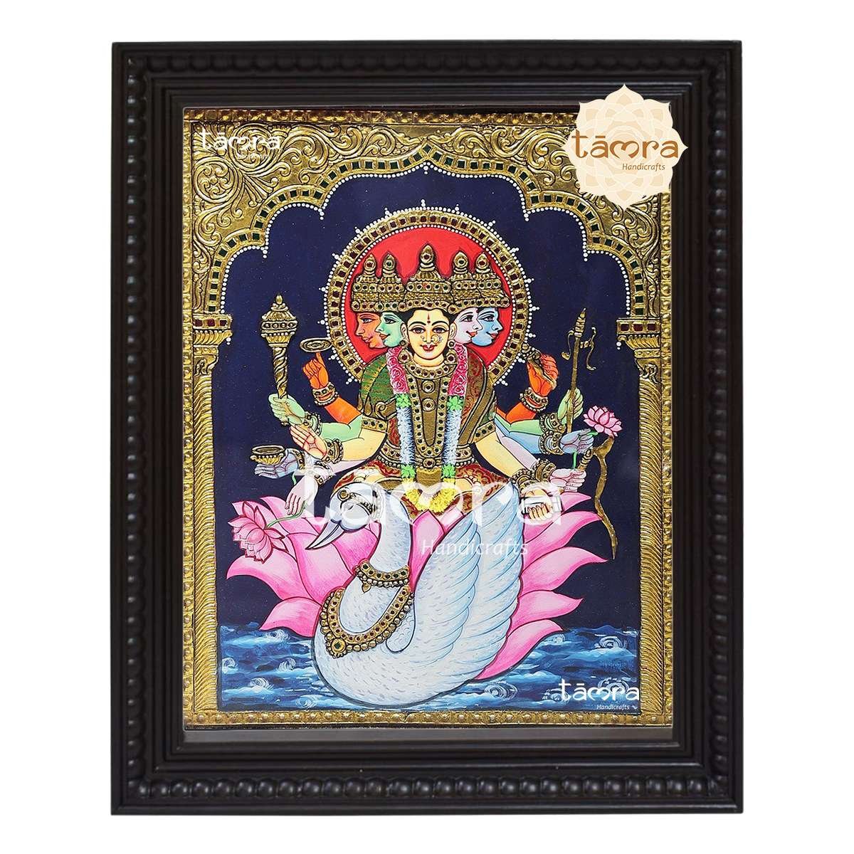 Tanjore Painting - Gayatri Devi