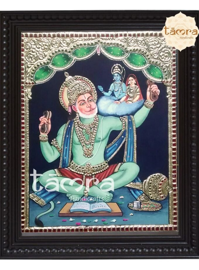 Tanjore Painting - Bhaktha Hanuman