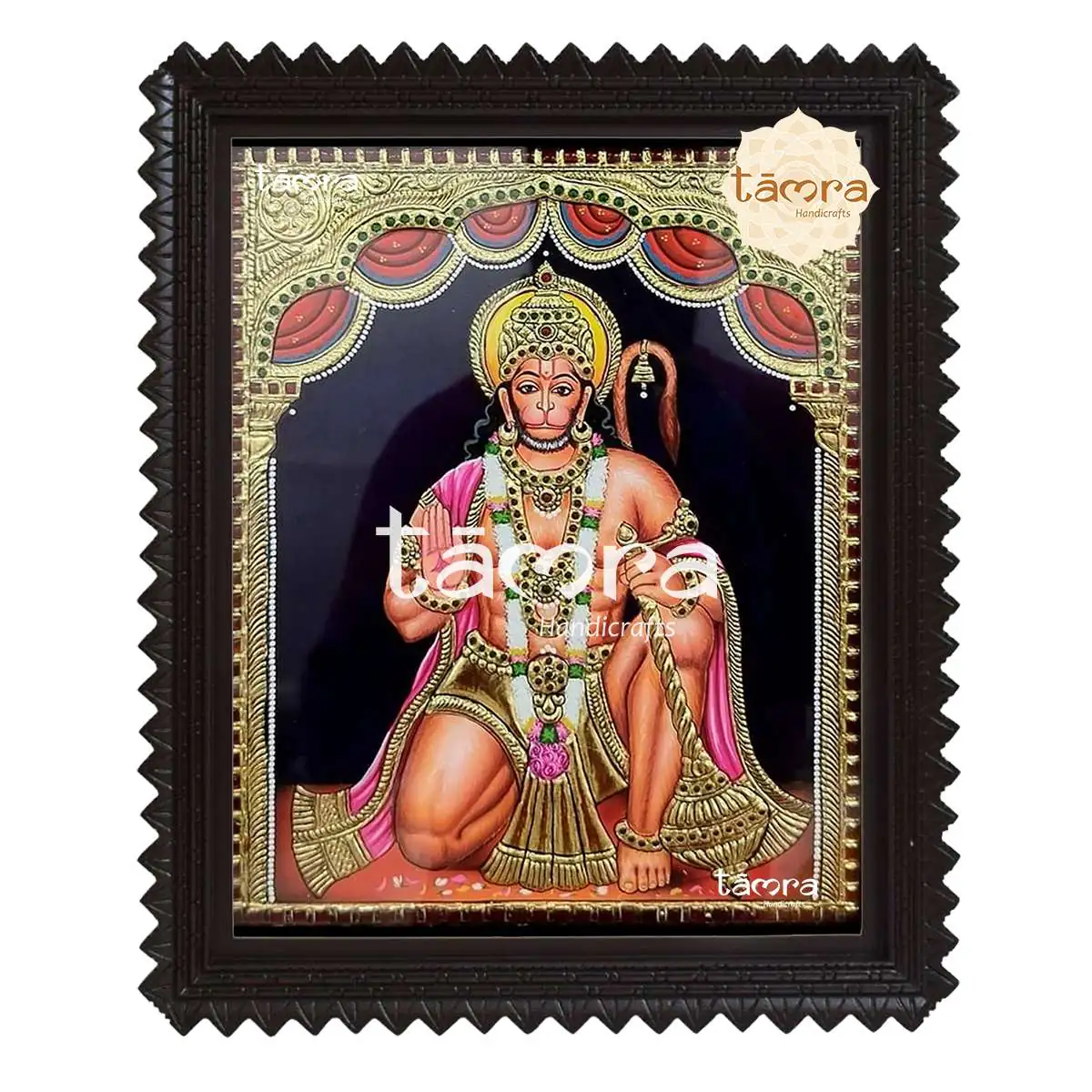 Tanjore Painting - Hanuman - Image 2