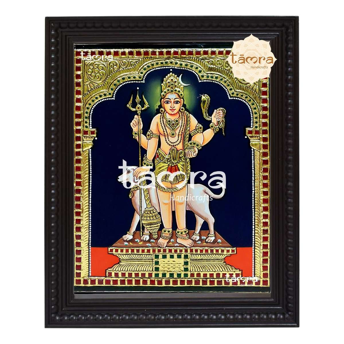 Tanjore Painting - Kala Bhairava