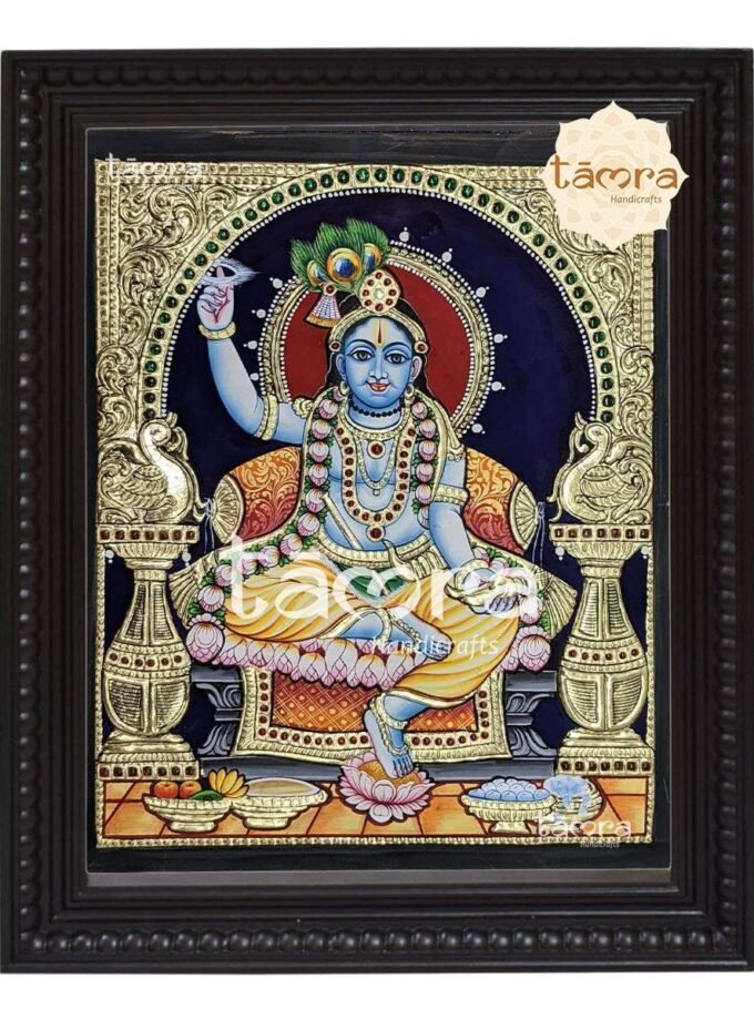Tanjore Painting - Shri Krishna
