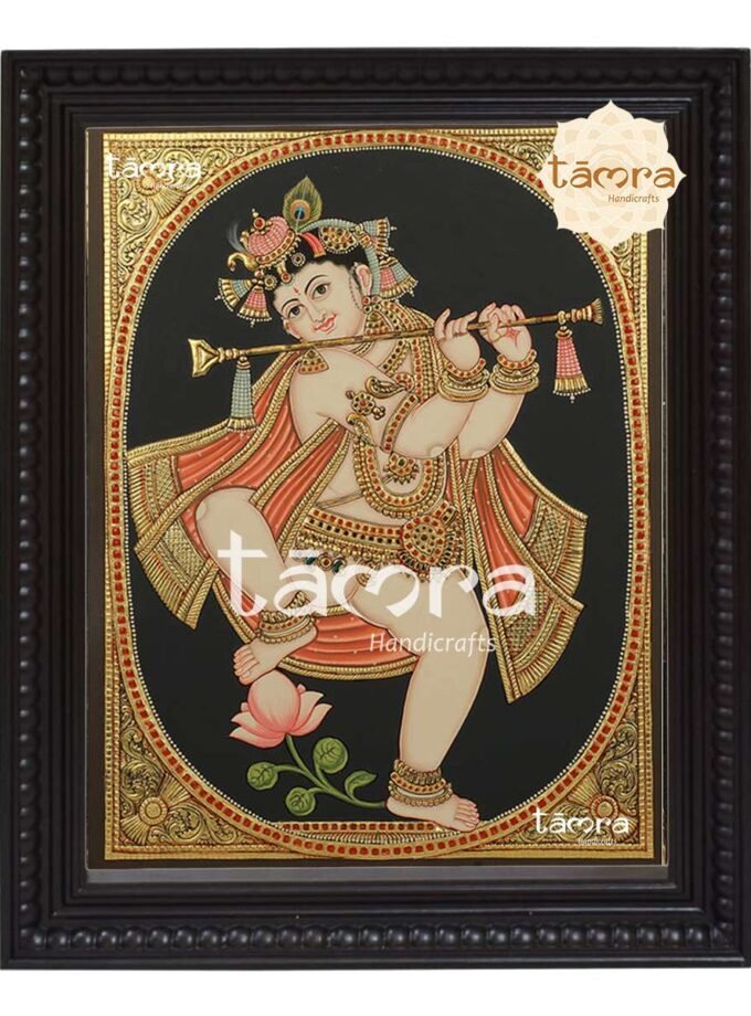 Tanjore Painting - Balgopal Dancing