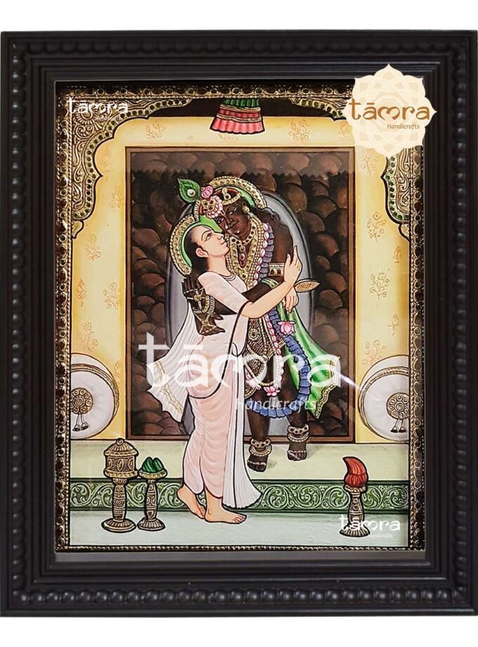 Tanjore Painting - Shrinathji Prakatya