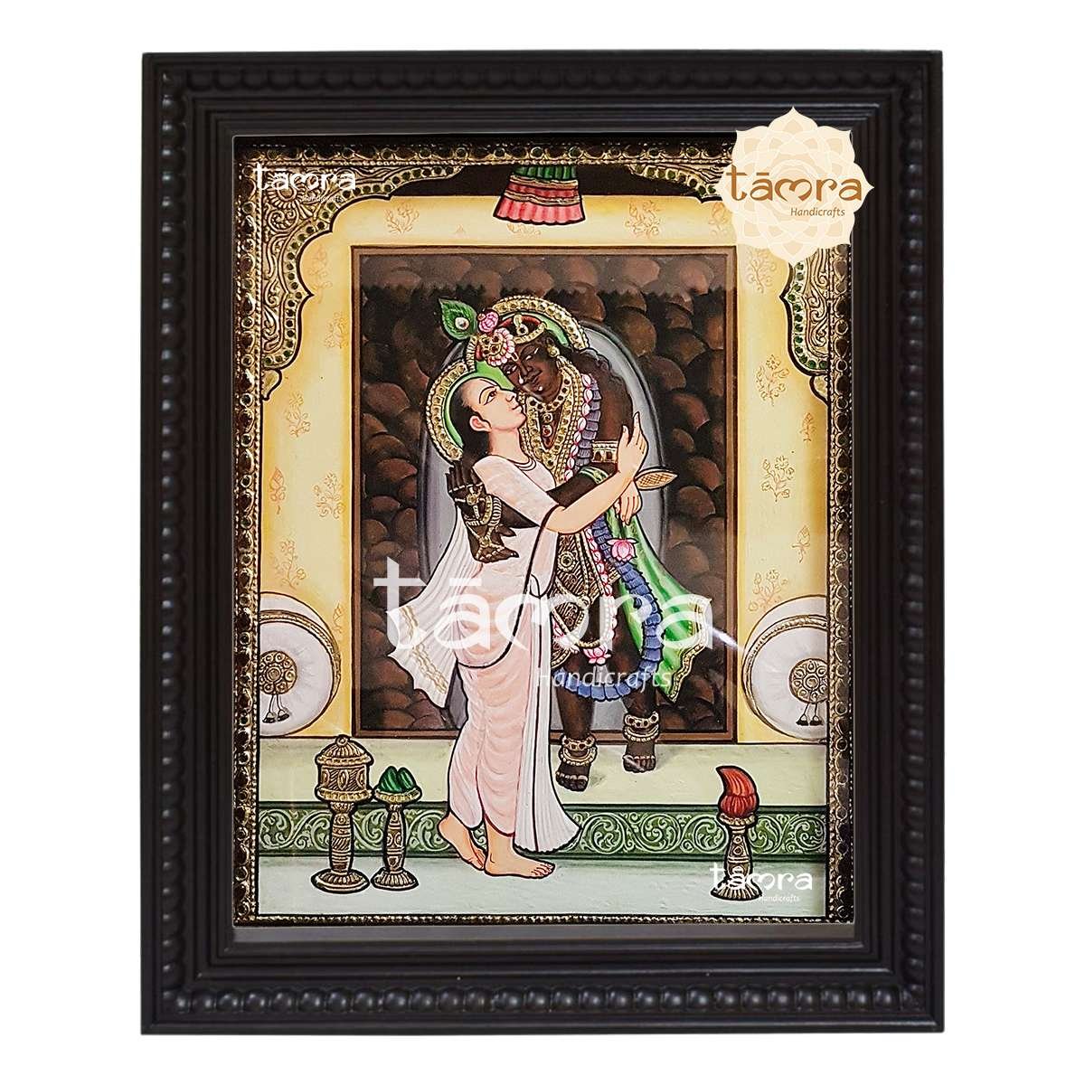 Tanjore Painting - Shrinathji Prakatya