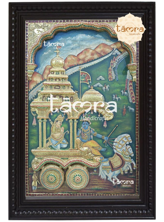 Tanjore Painting - Geethopadesam