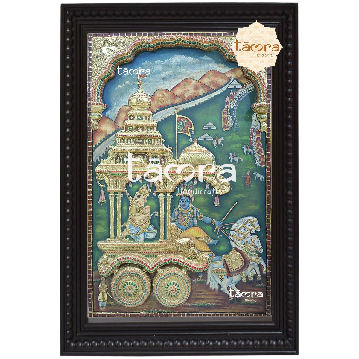Tanjore Painting - Geethopadesam