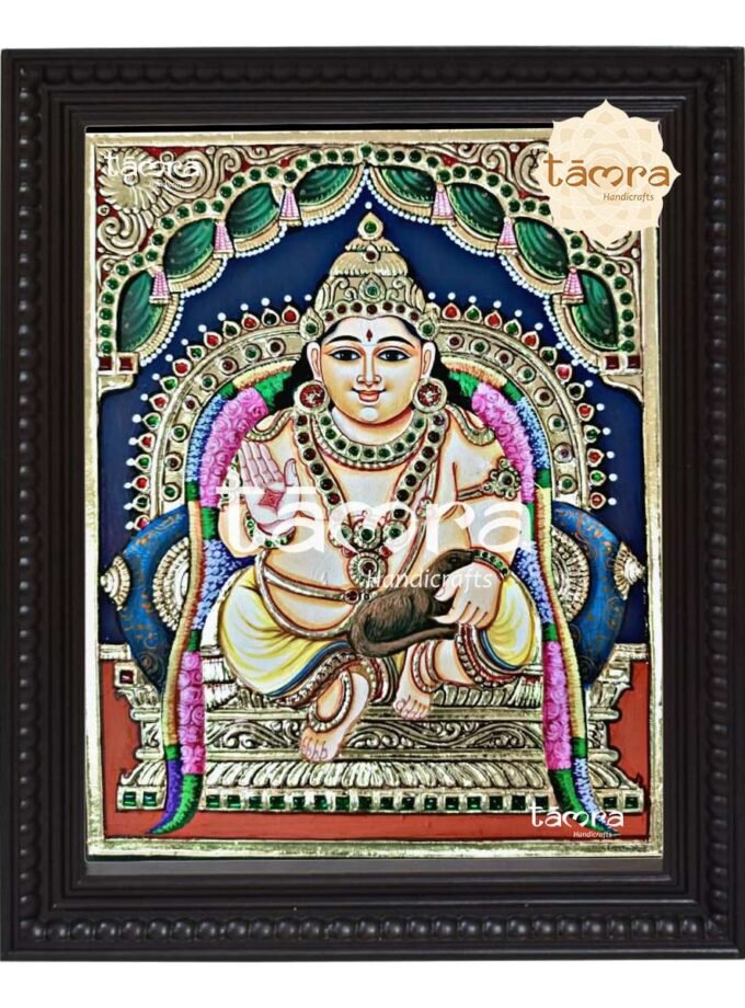 Tanjore Painting - Kubera