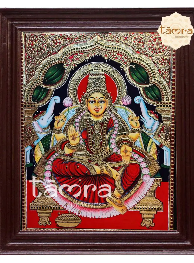 Tanjore Painting - Lakshmi