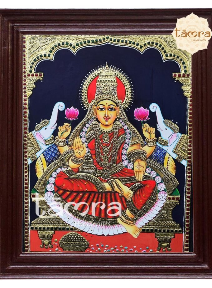 Tanjore Painting - Lakshmi