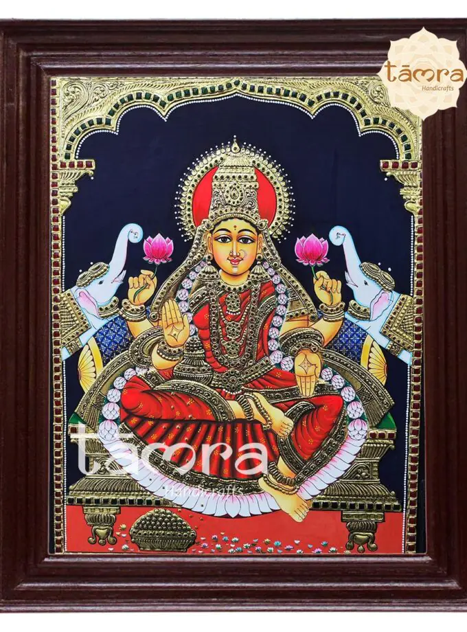 Tanjore Painting - Lakshmi