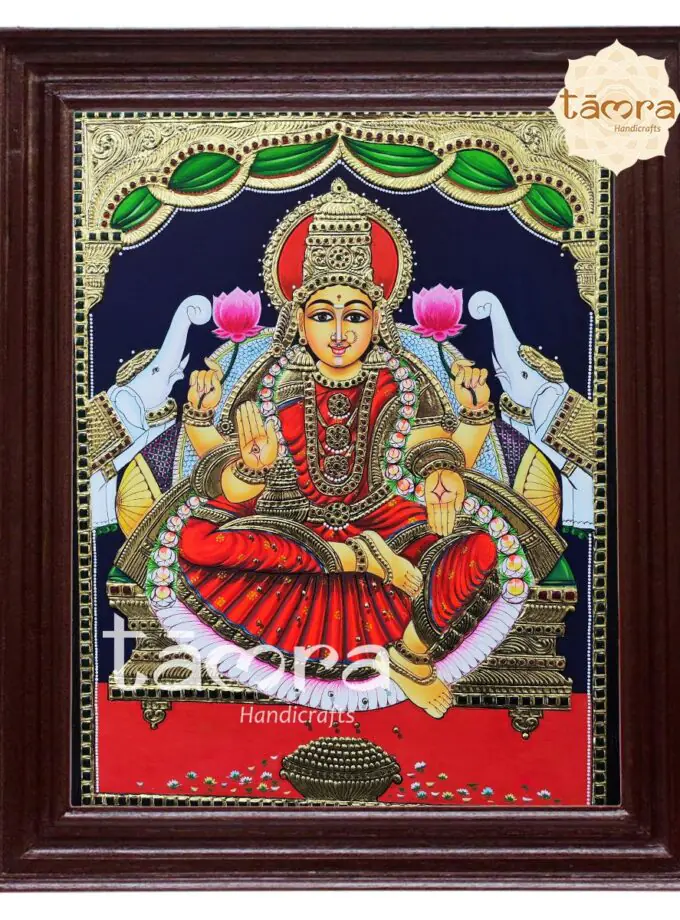 Tanjore Painting - Lakshmi