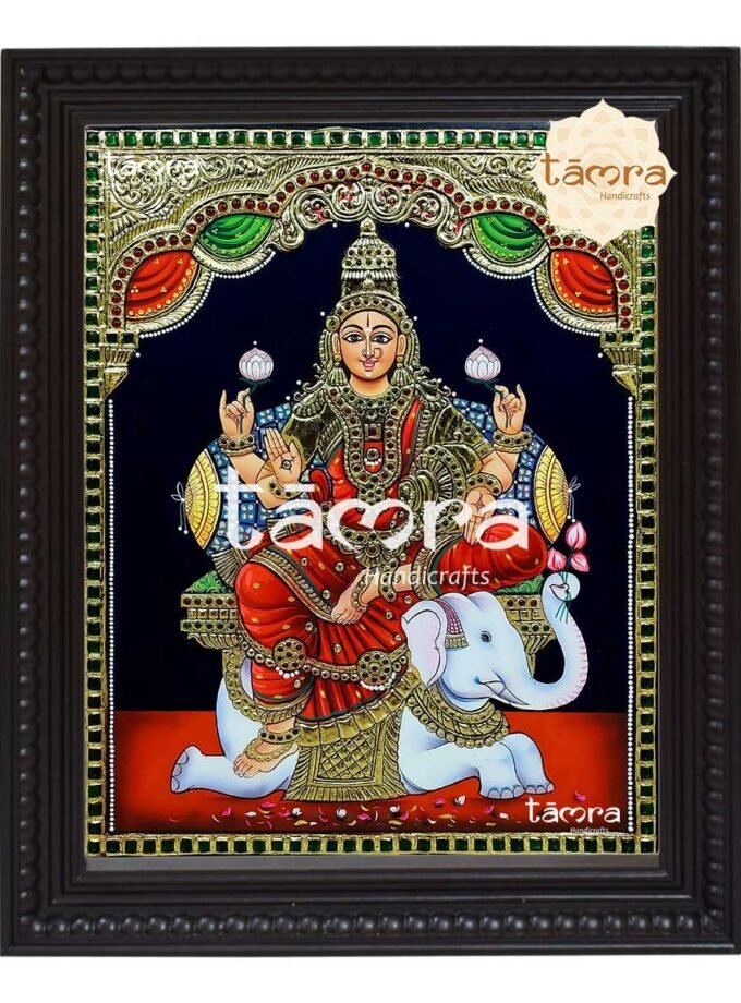 Tanjore Painting - Lakshmi