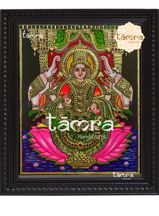 Tanjore Painting - Lakshmi