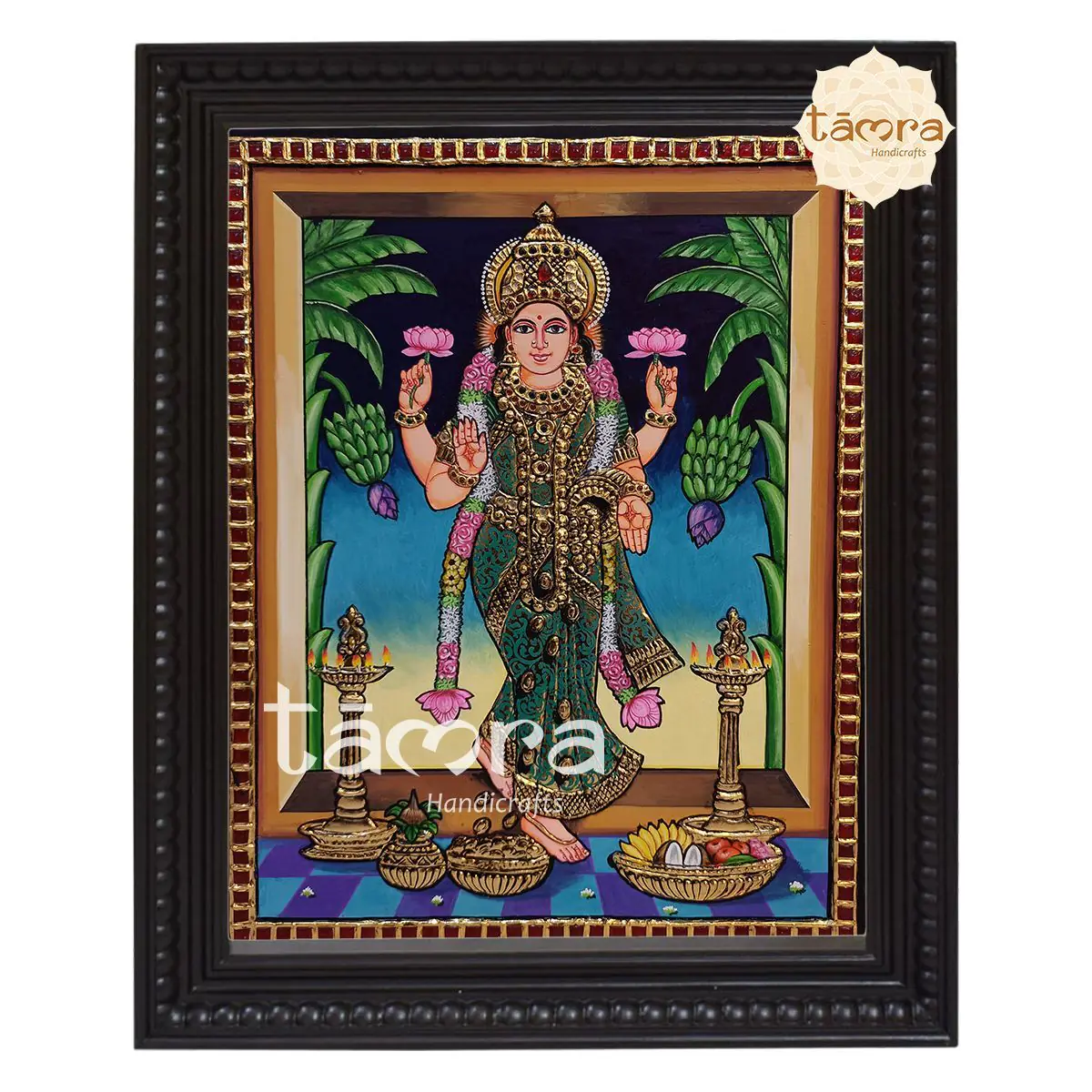 Tanjore Painting - Lakshmi