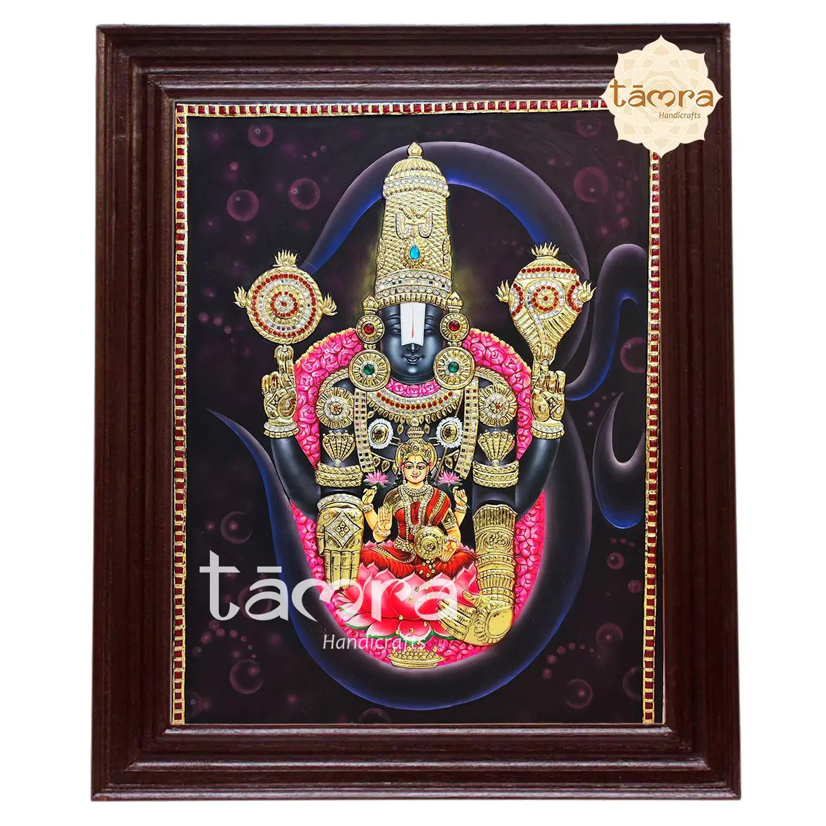 Tanjore Painting - Balaji OM Tanjore Painting
