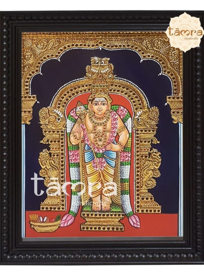 Tanjore Painting - Murugan Swamy