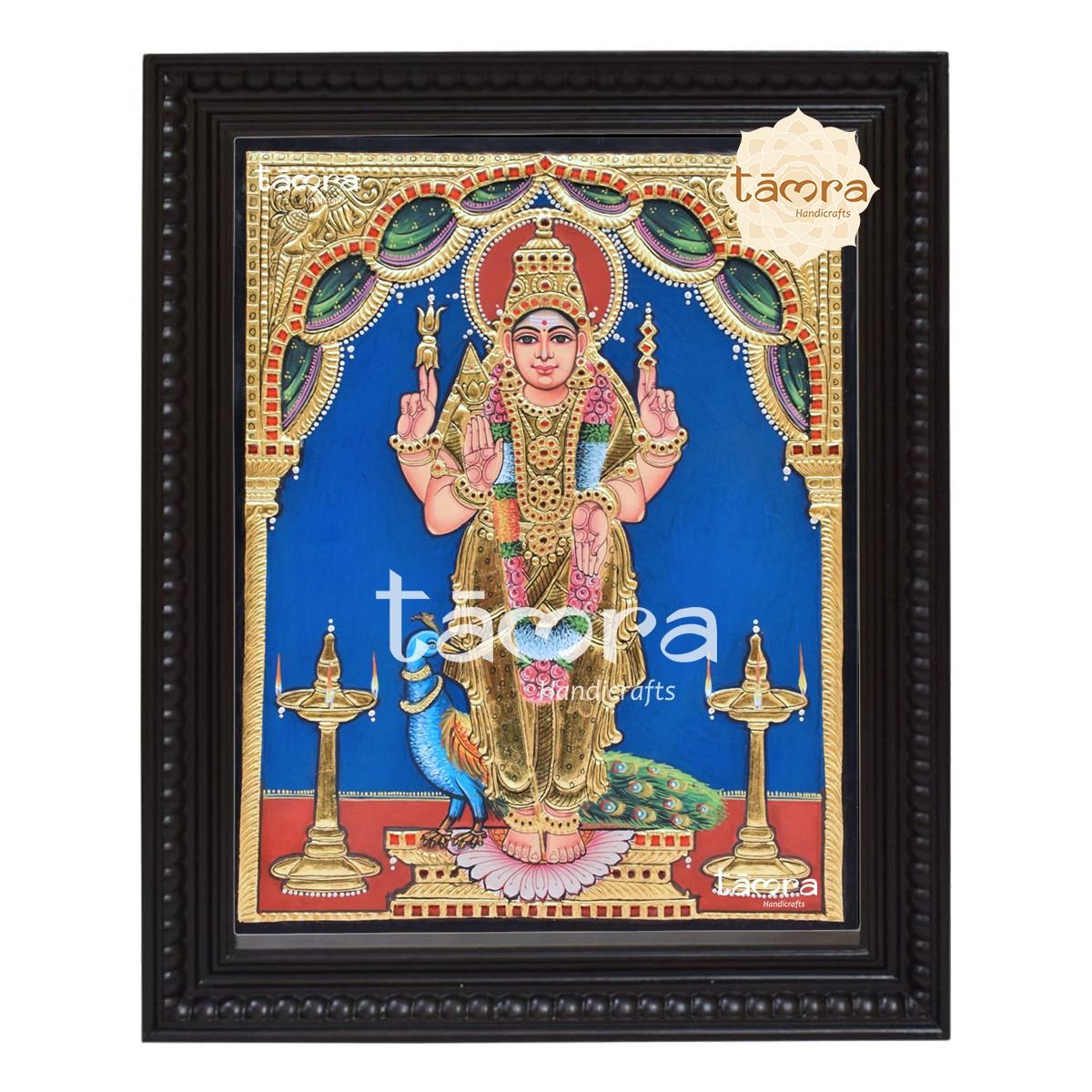 Tanjore Painting - Subramanya Swamy