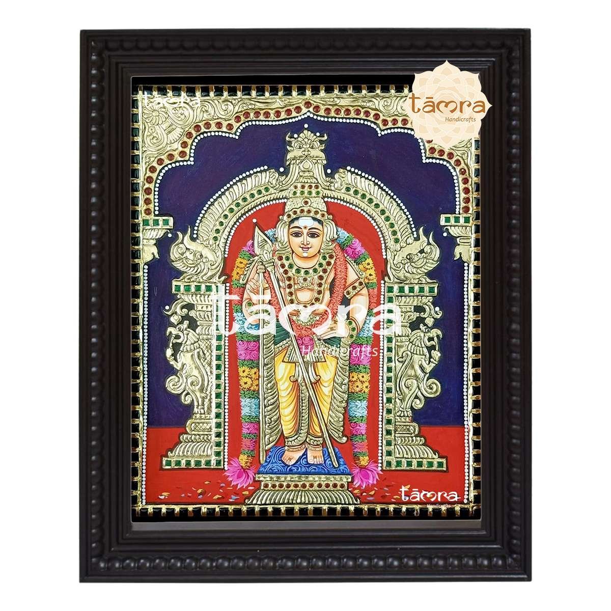 Tanjore Painting - Murugan Swamy