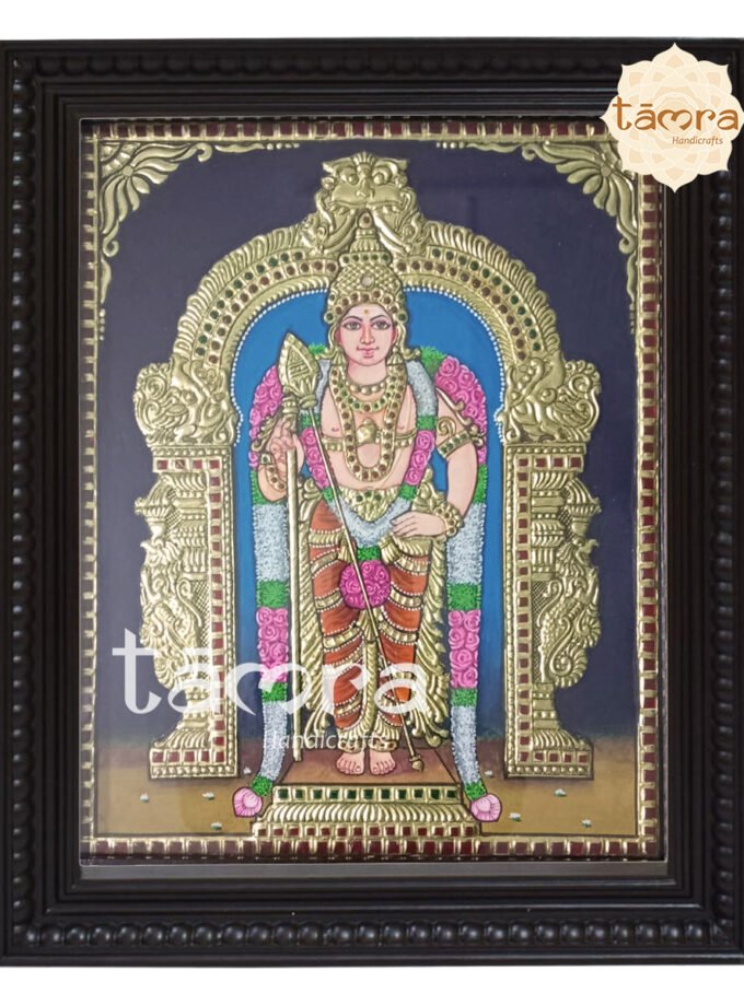 Tanjore Painting - Murugan Swamy