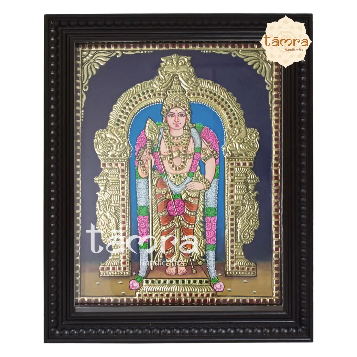 Tanjore Painting - Murugan Swamy