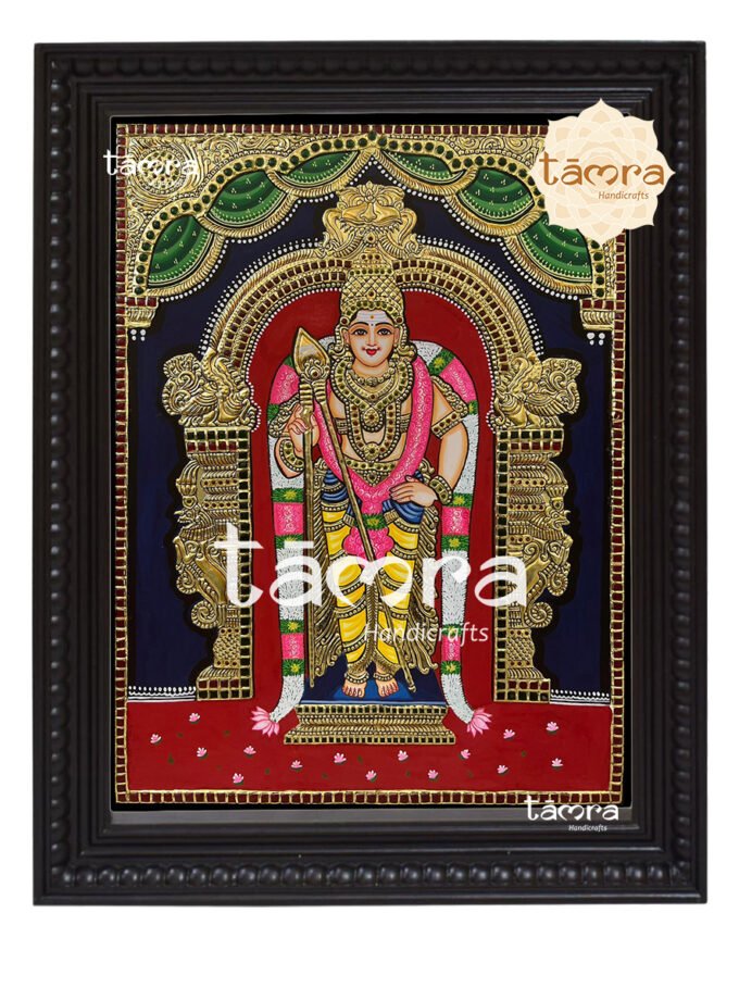 Tanjore Painting - Murugan Swamy