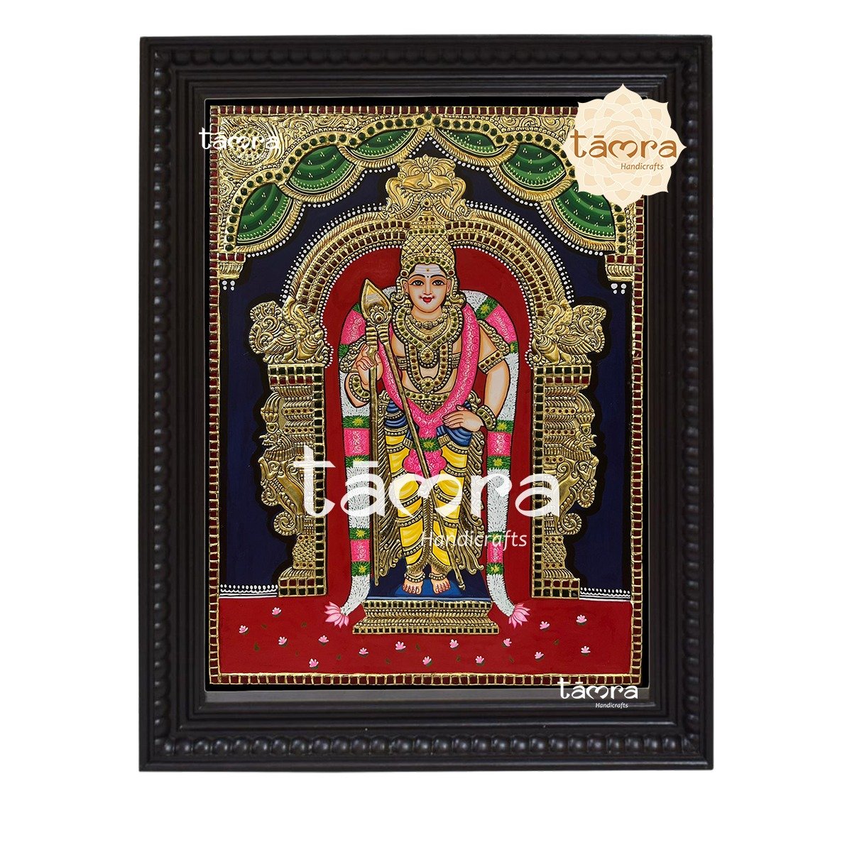 Tanjore Painting - Murugan Swamy