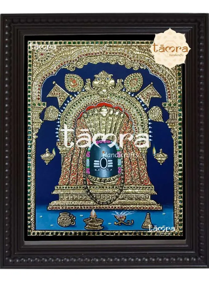 Tanjore Painting - Nanjundeshwara