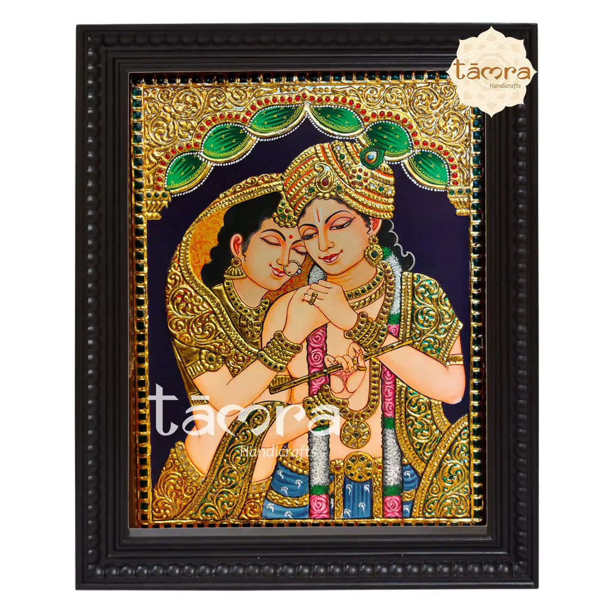 Tanjore Painting - Radha Krishna