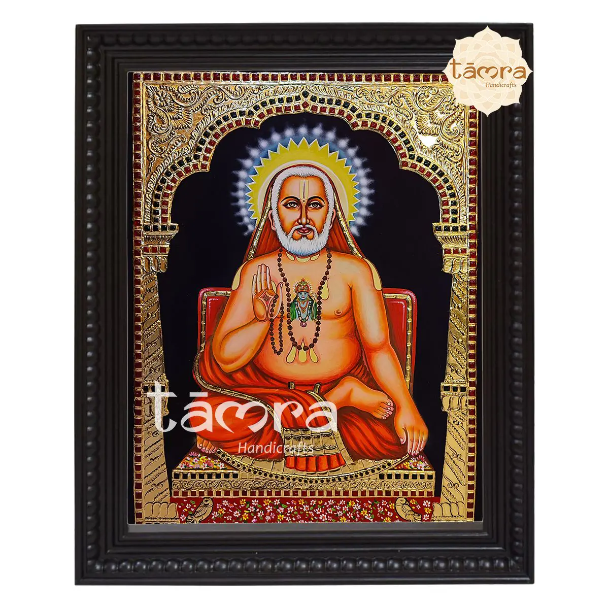 Tanjore Painting - Raghavendra Swamy