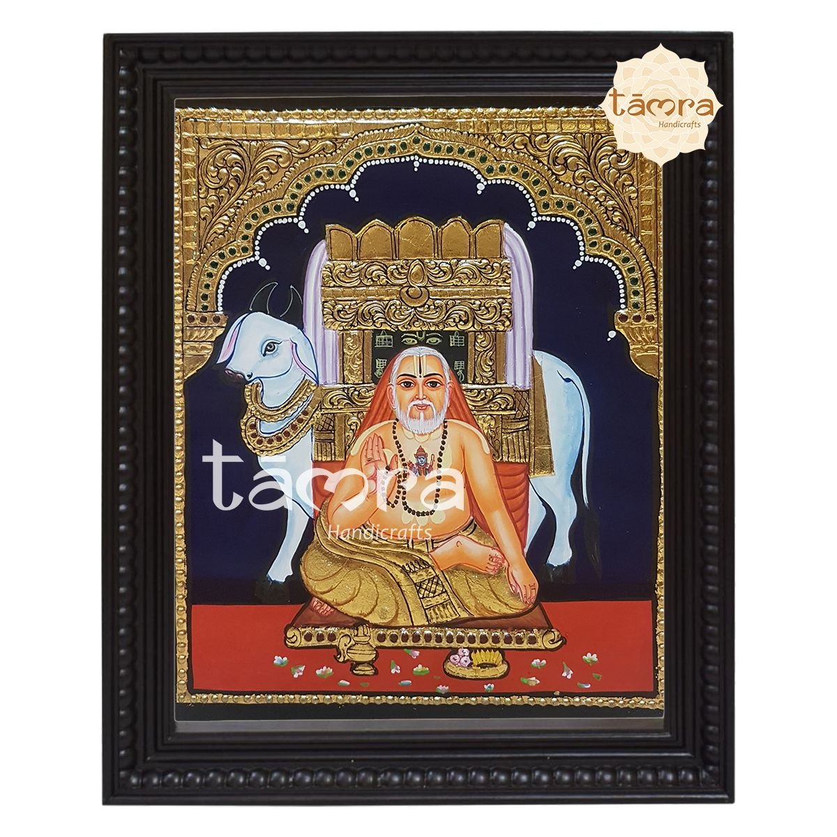 Tanjore Painting - Raghavendra Swamy