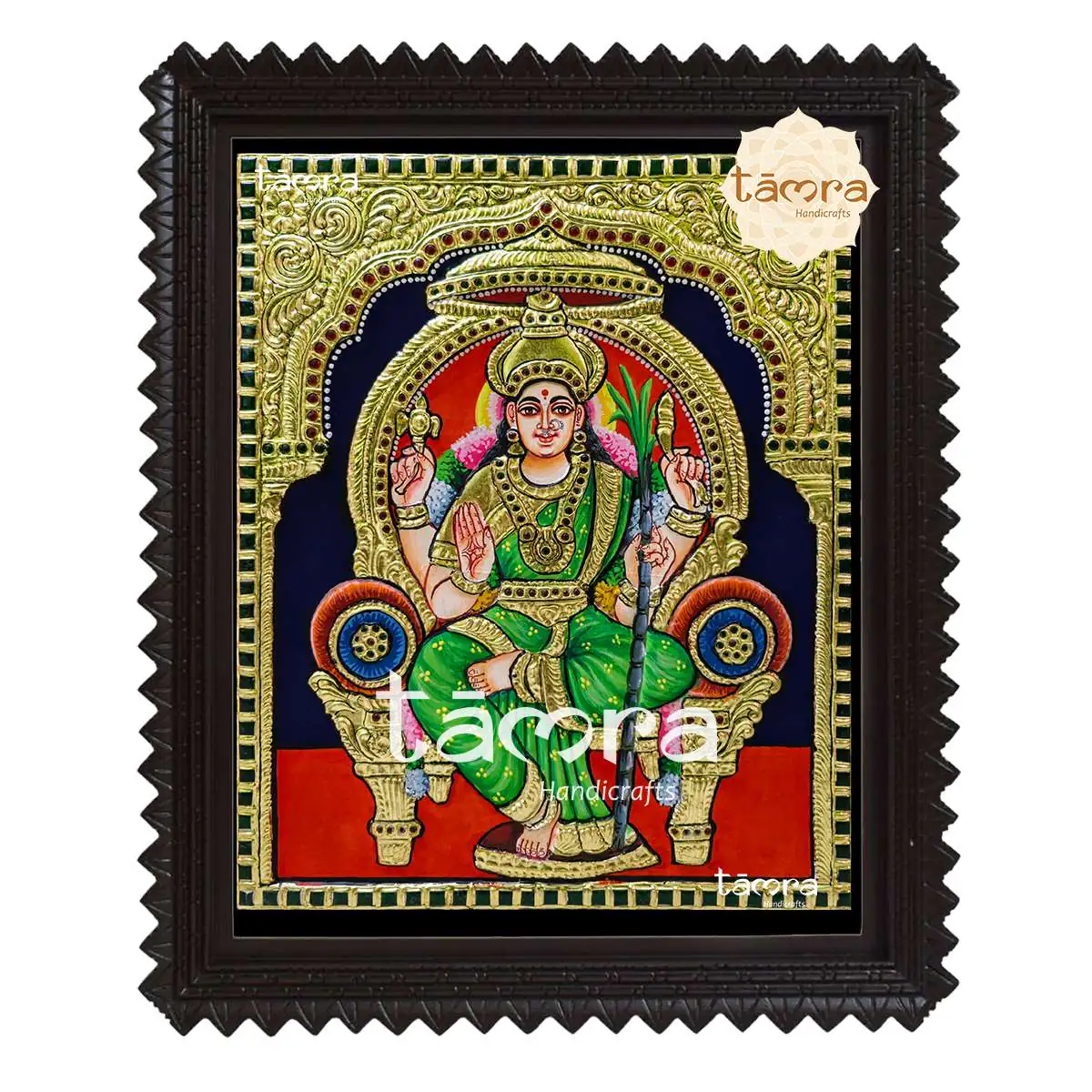 Tanjore Painting - Lalitha Devi - Image 2