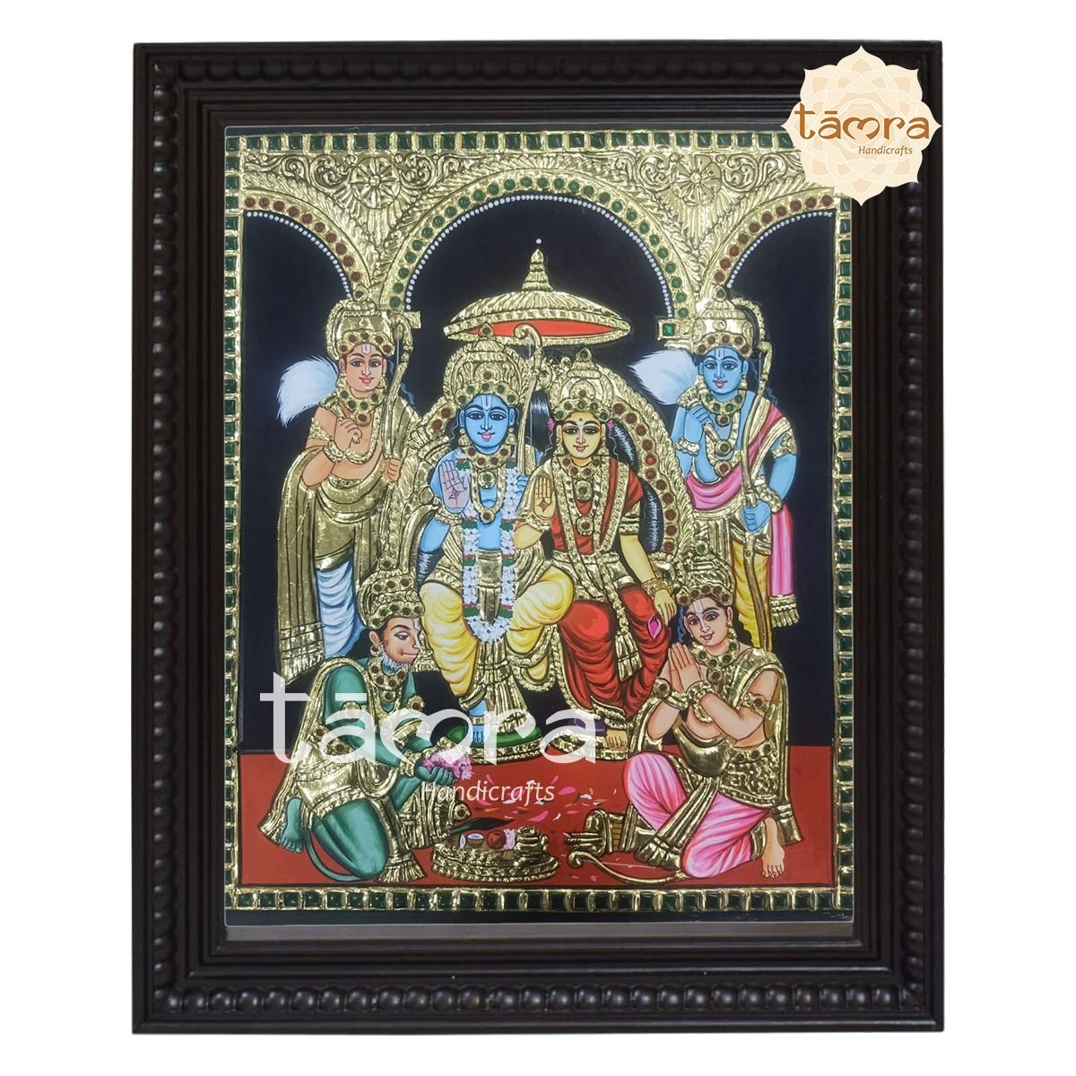 Tanjore Painting - Ram Darbar