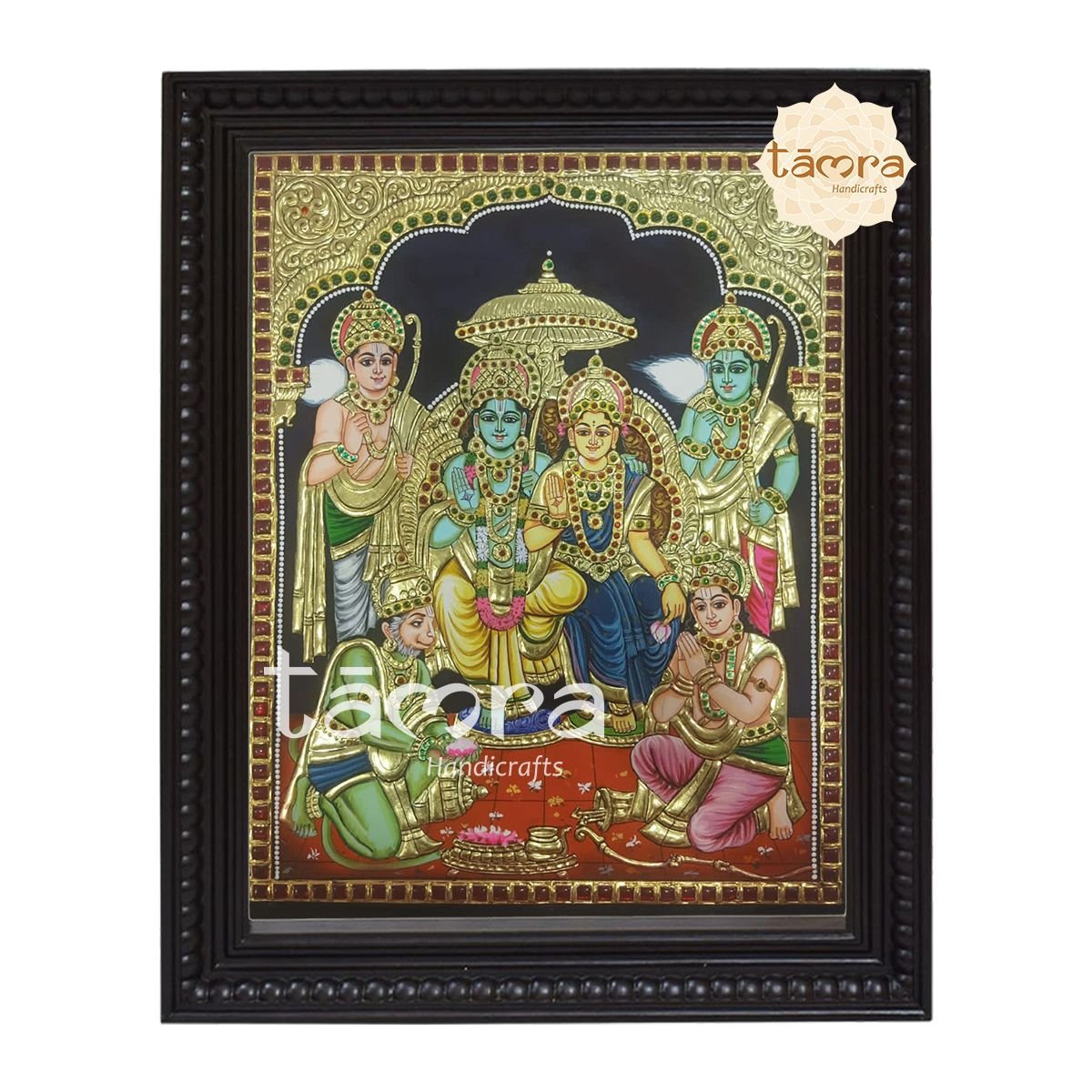 Tanjore Painting - Ram Darbar