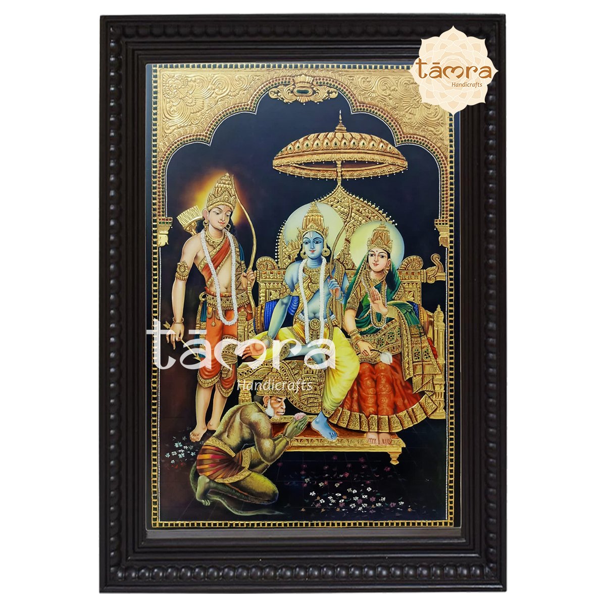 Tanjore Painting - Ram Darbar
