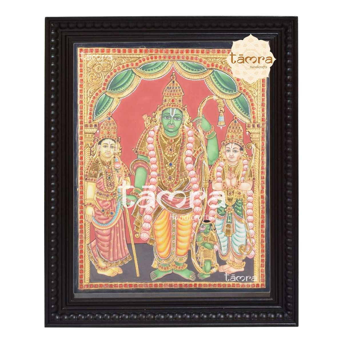 Tanjore Painting - Ram Darbar