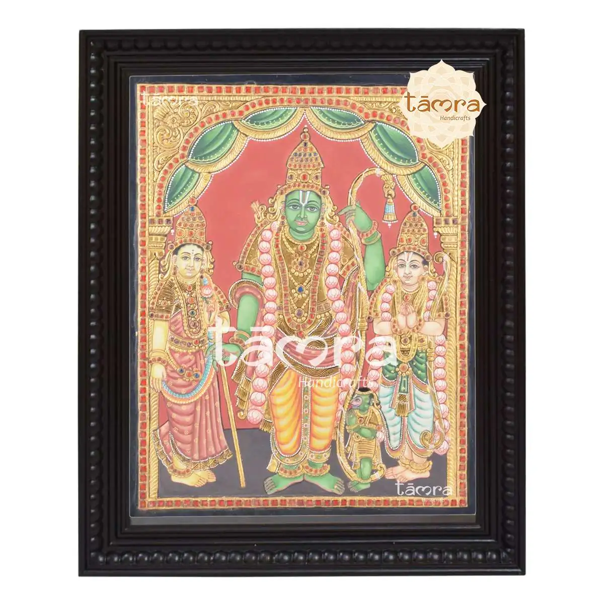 Tanjore Painting - Ram Darbar