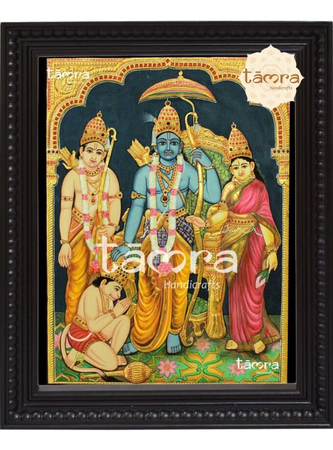 Tanjore Painting - Ram Darbar