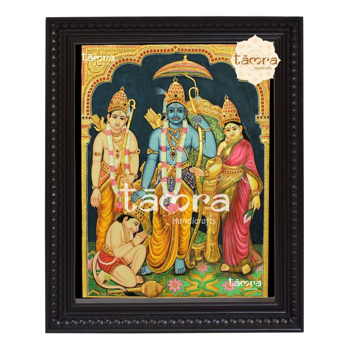 Tanjore Painting - Ram Darbar